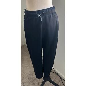 The North Face Men’s Black Fleece Tie Waist Joggers Trouser Sz Small